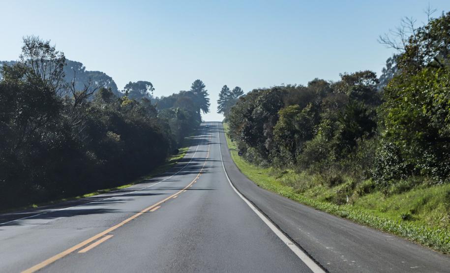 BR-373, entre Ponta Grossa e Prudentópolis
