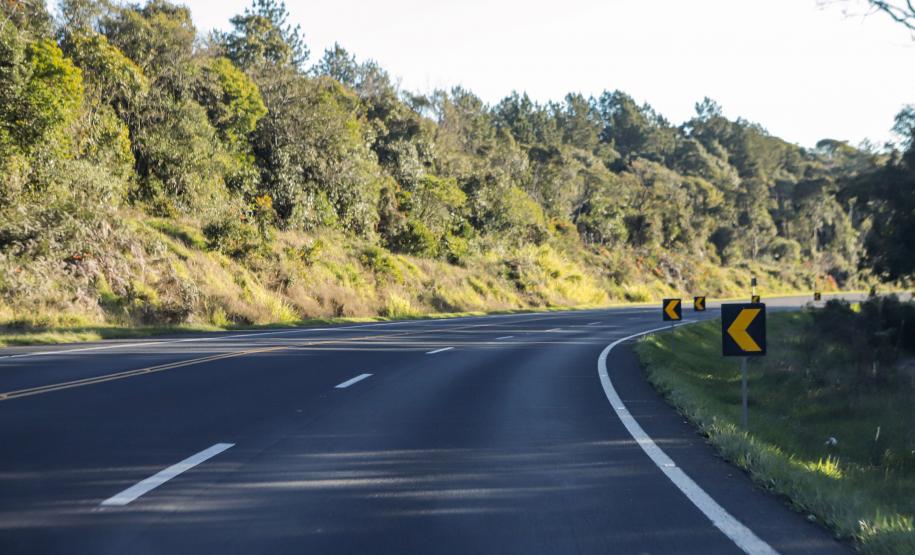 BR-277 trecho em Teixeira Soares