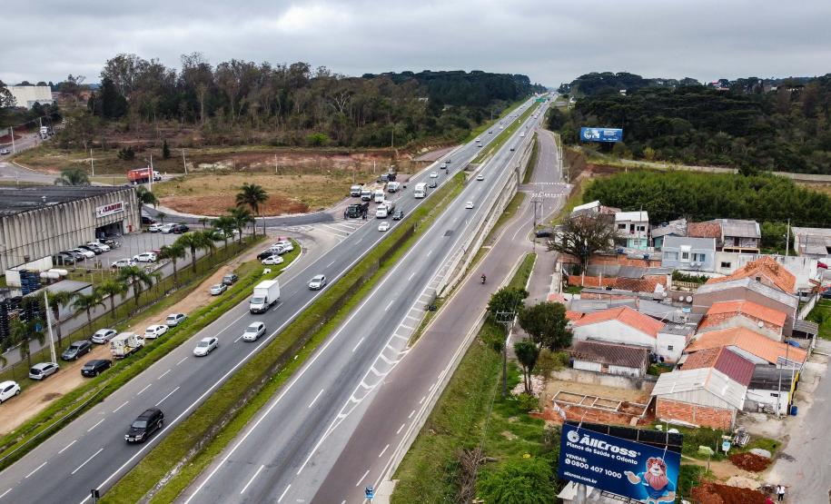 BR-277 entre Curitiba e Paranaguá