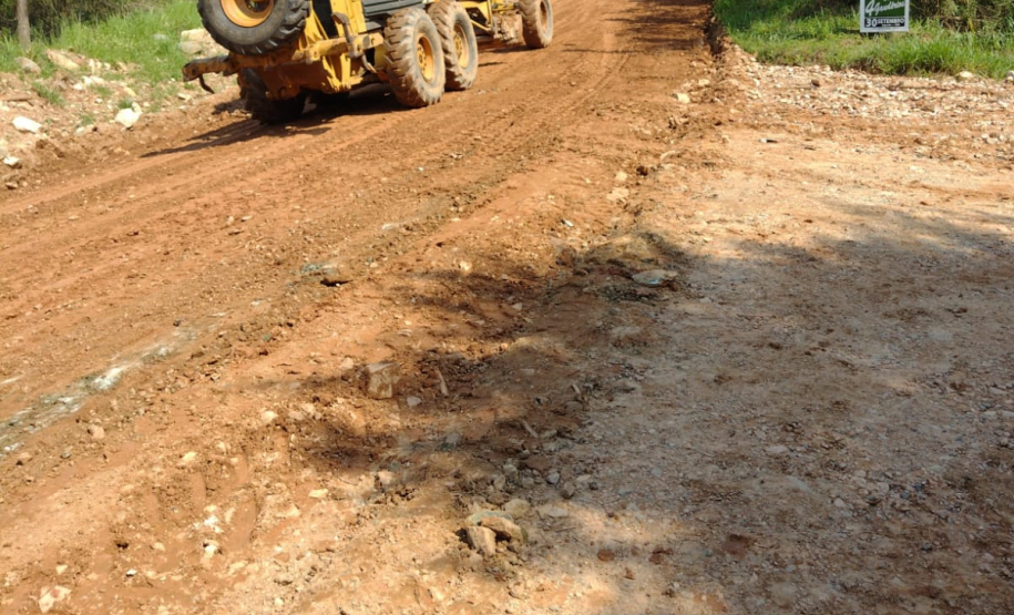 PR-511, acesso para o distrito de Catanduvas do Sul, em Contenda