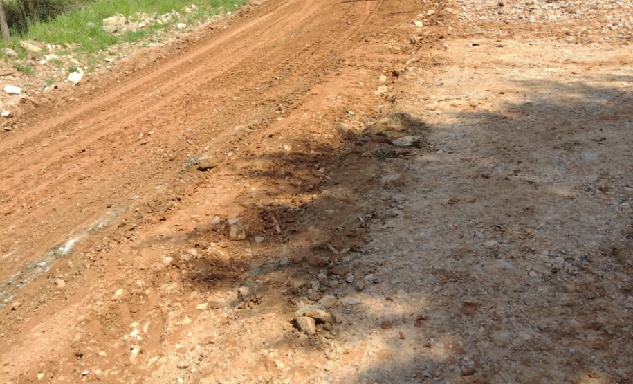 PR-511, acesso para o distrito de Catanduvas do Sul, em Contenda