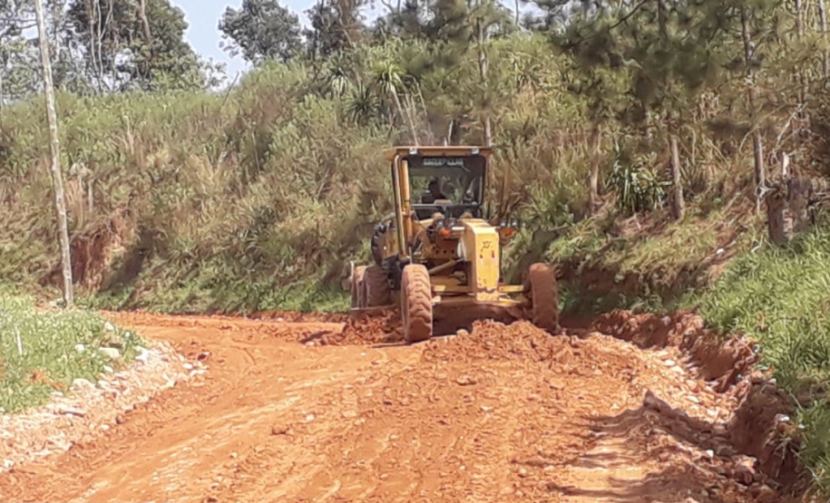 PR-511, acesso para o distrito de Catanduvas do Sul, em Contenda