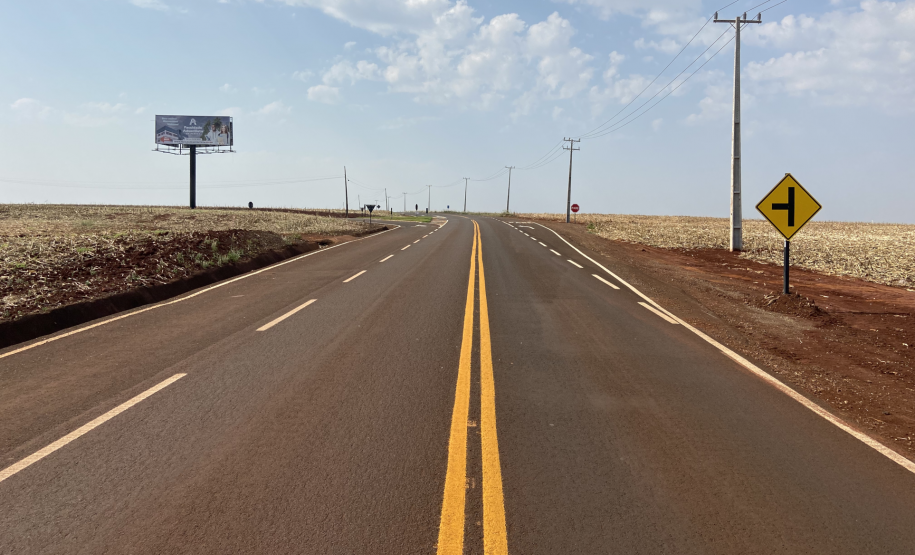 Melhorias na sinalização viária por meio do Proseg Paraná