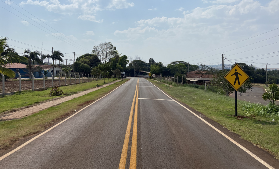 Melhorias na sinalização viária por meio do Proseg Paraná