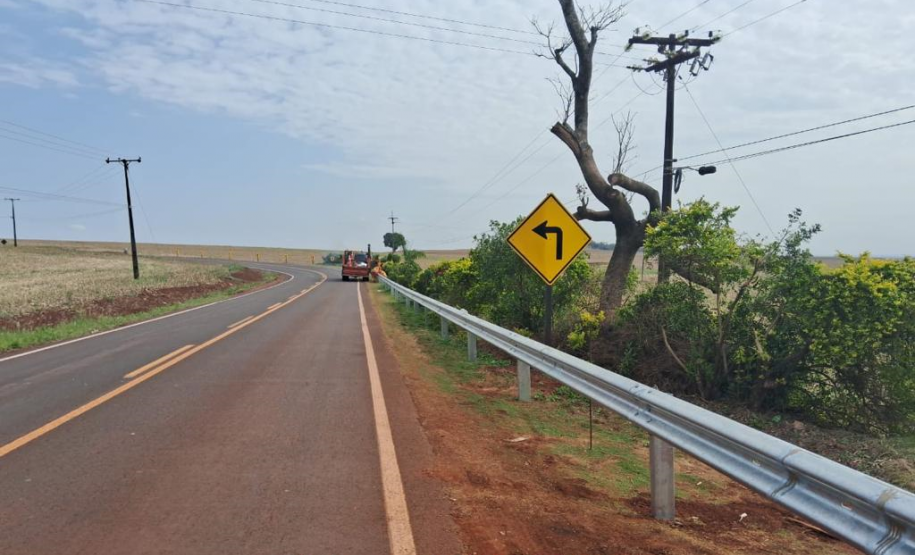 Obra de recuperação de pontos de erosão