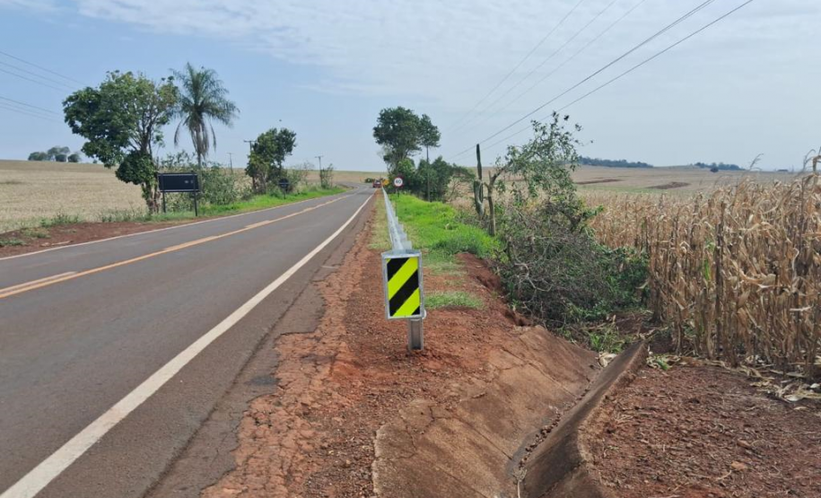 Obra de recuperação de pontos de erosão