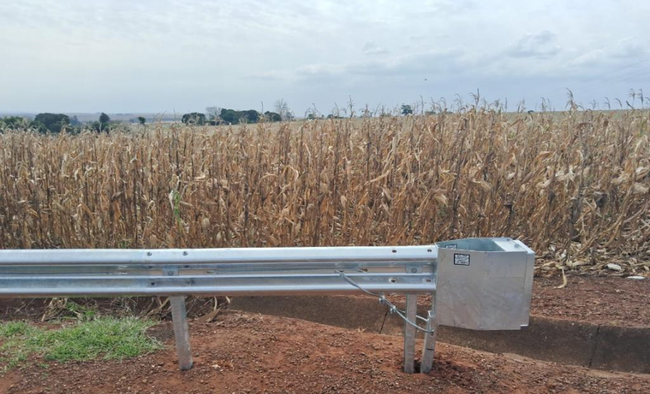 Obra de recuperação de pontos de erosão