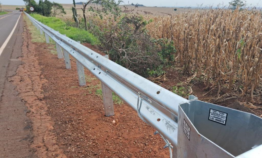 Obra de recuperação de pontos de erosão