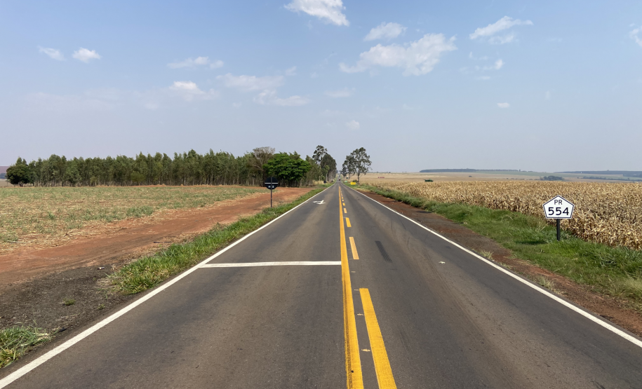 Serviços do Proseg Paraná na PR-554