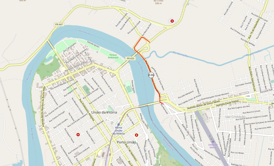 Novas defensas metálicas na PR-836