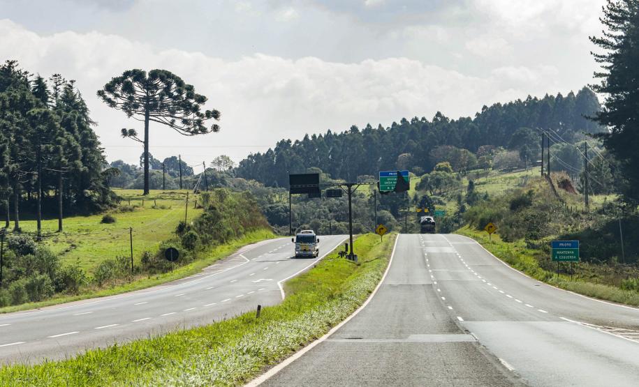 PR-151 em Piraí do Sul