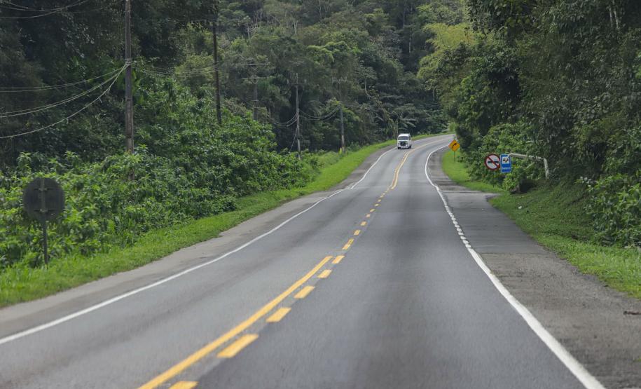 PR-407 entre Paranaguá e Pontal do Paraná