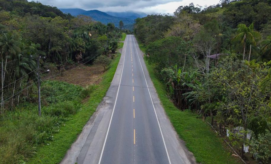 PR-407 entre Paranaguá e Pontal do Paraná