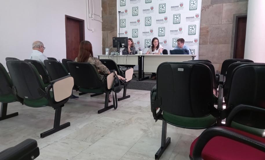 Sessão de abertura de envelopes de habilitação