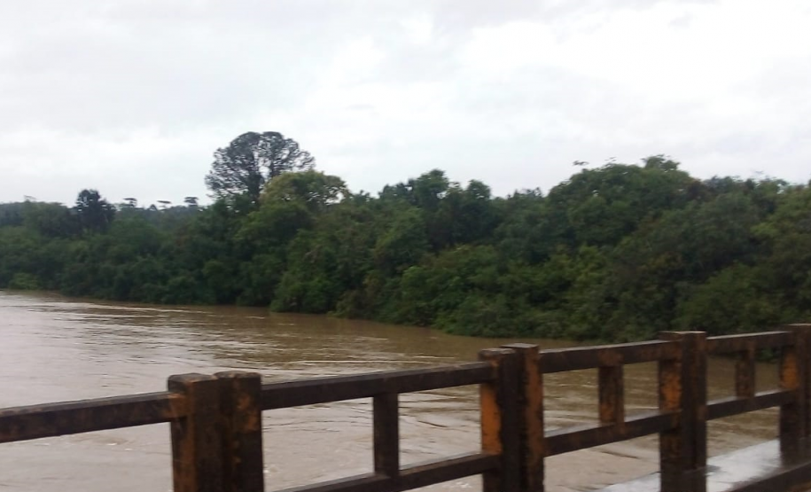 Bloqueio ponte PR-151 São Mateus do Sul - Três Barras