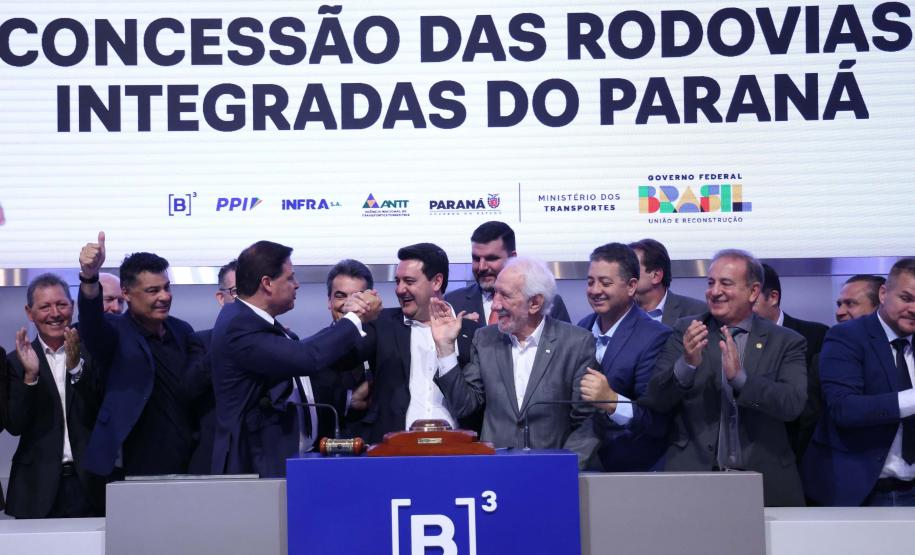 Leilão do lote 02 dos pedágios na B3