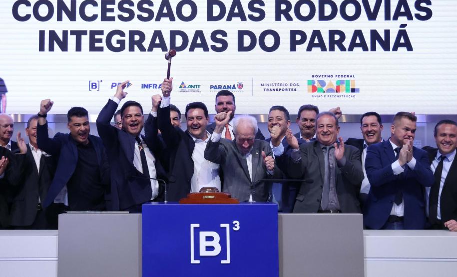 Leilão do lote 02 dos pedágios na B3