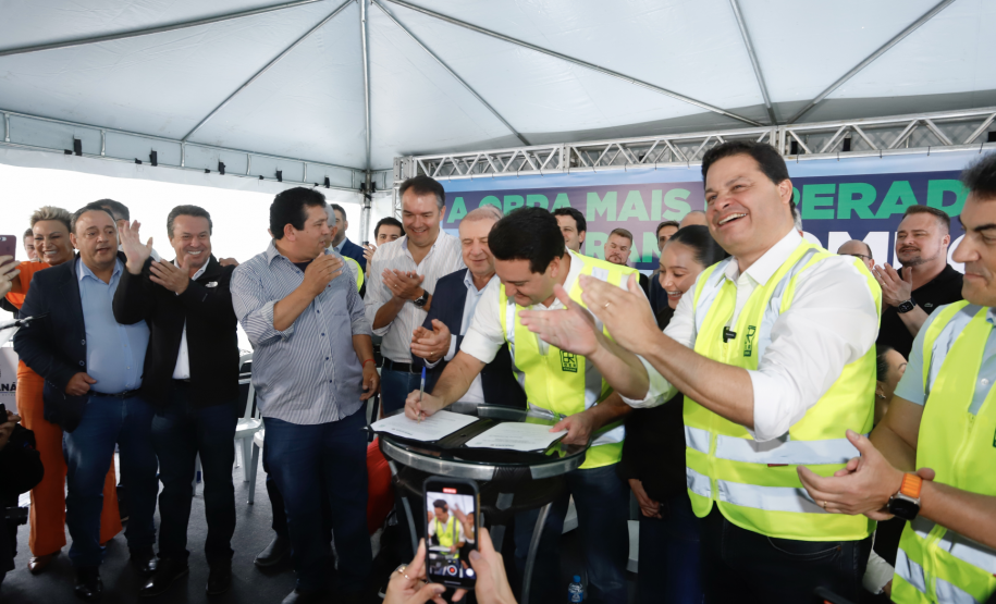 Evento da Ponte da Obra de Guaratuba
