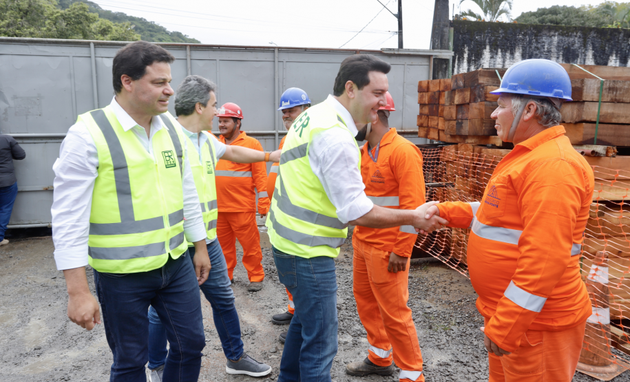 Evento da Ponte da Obra de Guaratuba