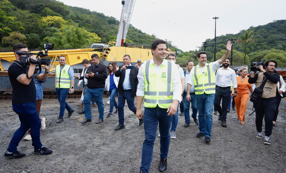 Evento da Ponte da Obra de Guaratuba