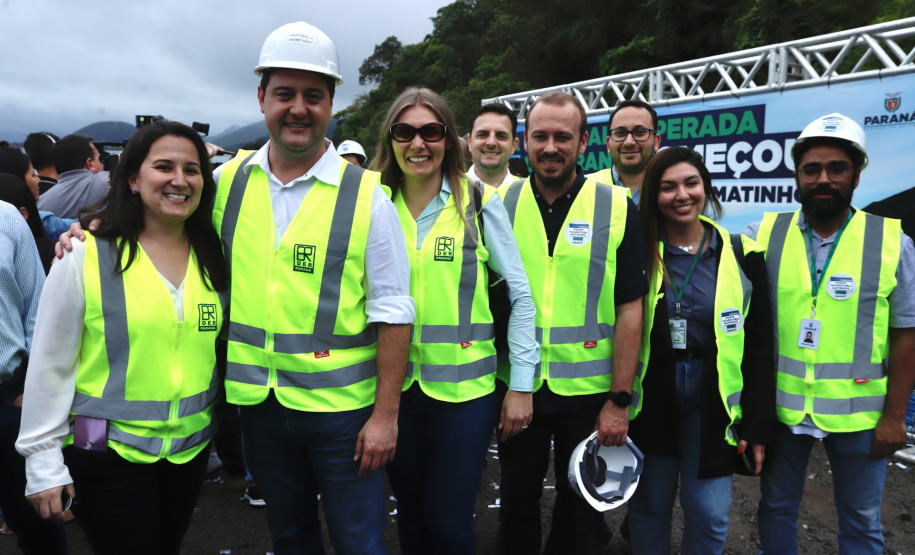 Evento da Ponte da Obra de Guaratuba