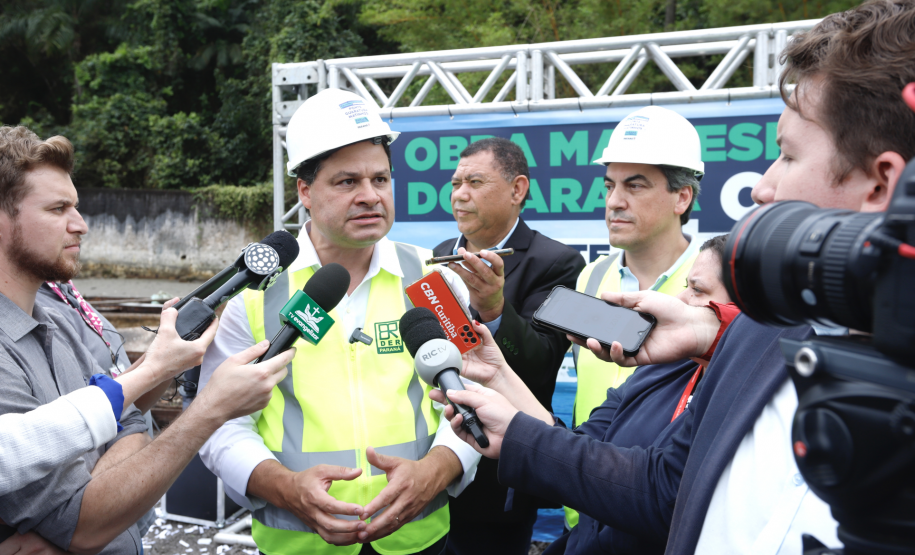 Evento da Ponte da Obra de Guaratuba