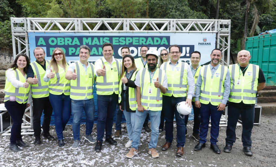 Evento da Ponte da Obra de Guaratuba