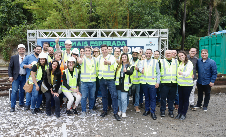Evento da Ponte da Obra de Guaratuba