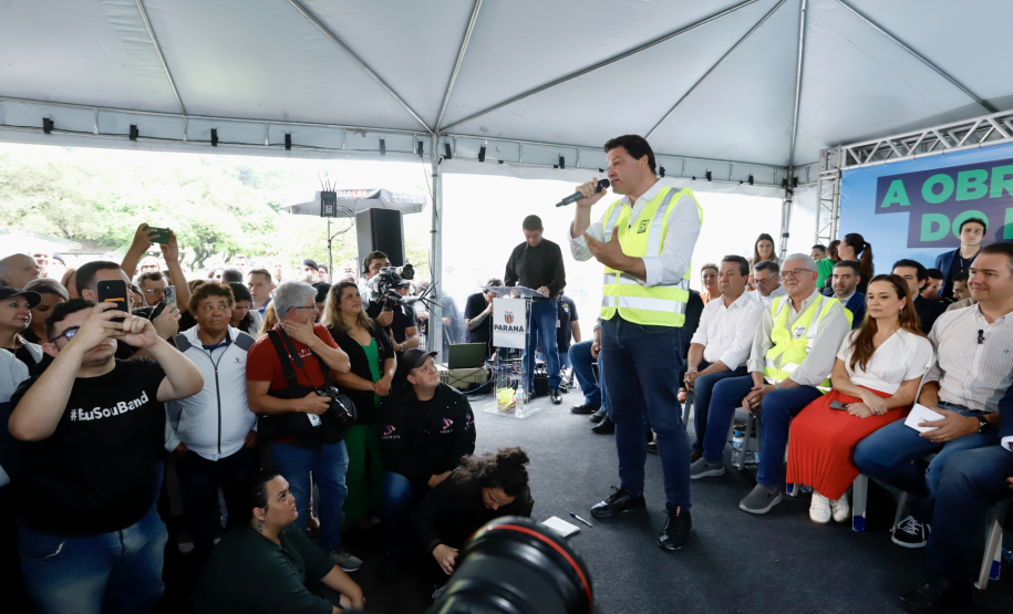 Evento da Ponte da Obra de Guaratuba
