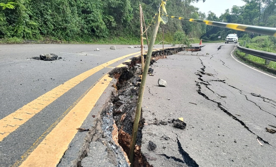 PR-092 em Rio Branco do Sul