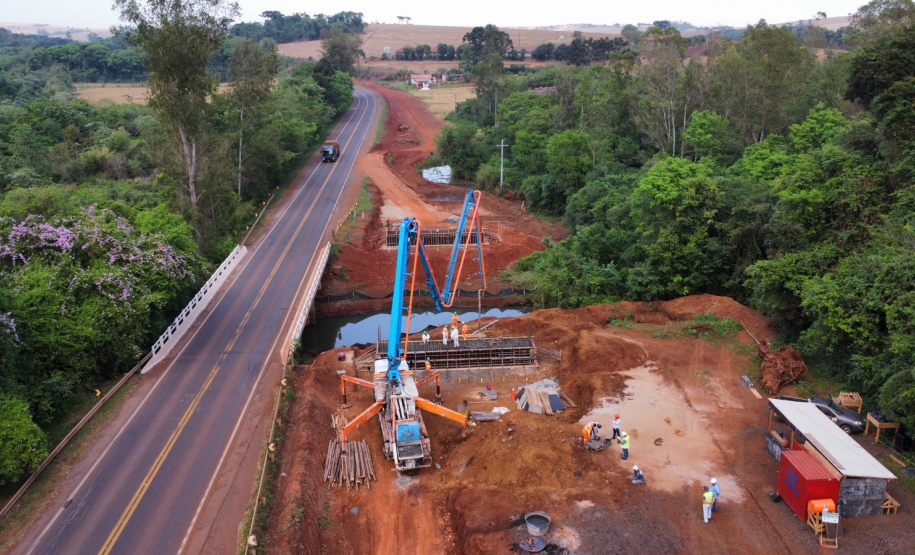 Duplicação da PR-445 - nova ponte