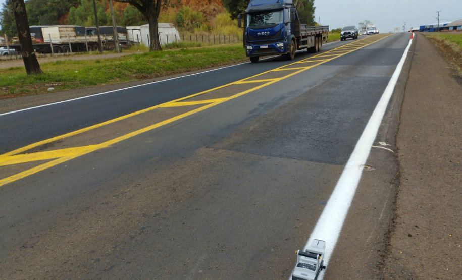 Serviços do Proconserva na PRC-158 entre Pato Branco e Vitorino