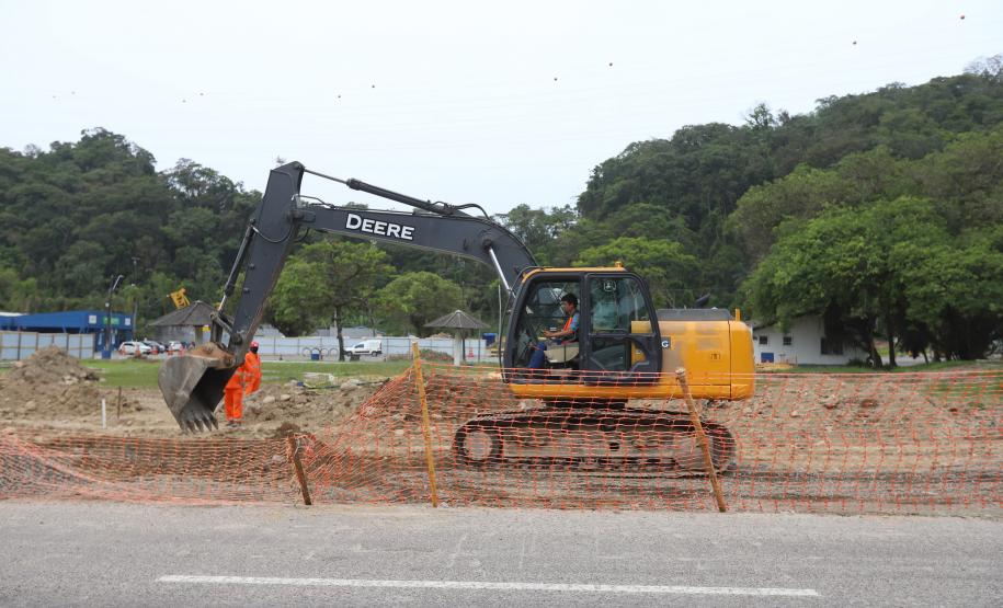 Canteiro da Ponte de Guaratuba