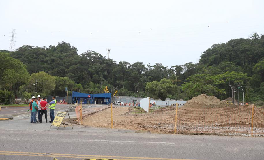 Canteiro da Ponte de Guaratuba