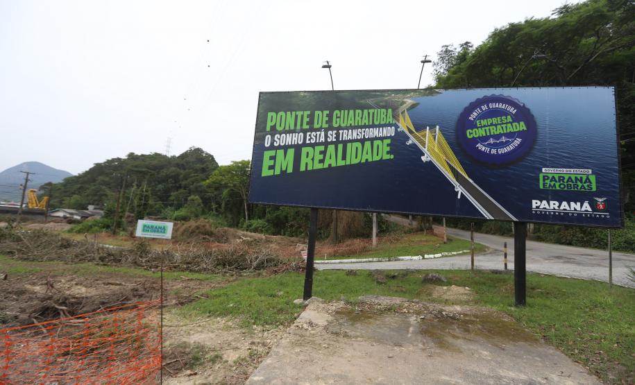 Canteiro da Ponte de Guaratuba