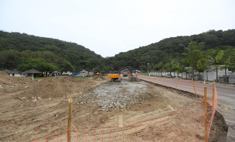 Canteiro da Ponte de Guaratuba