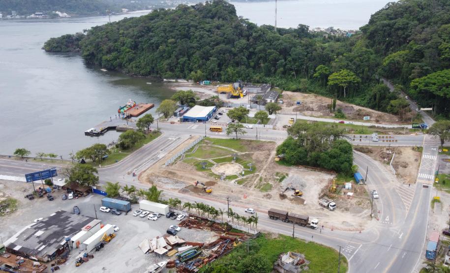 Canteiro da Ponte de Guaratuba