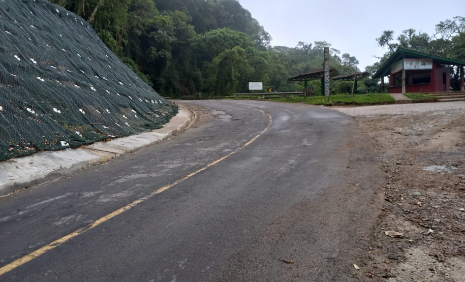 Obras de recuperação da Estrada da Graciosa