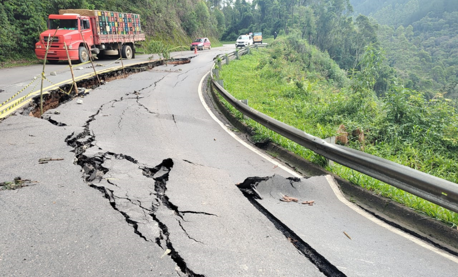 PR-092 em Rio Branco do Sul