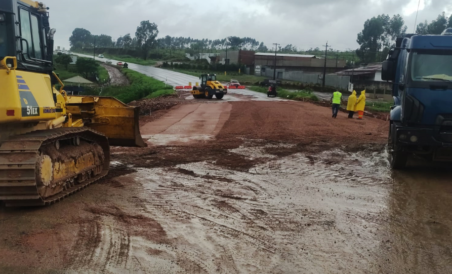 PR-151 em Jaguariaíva, véspera da liberação