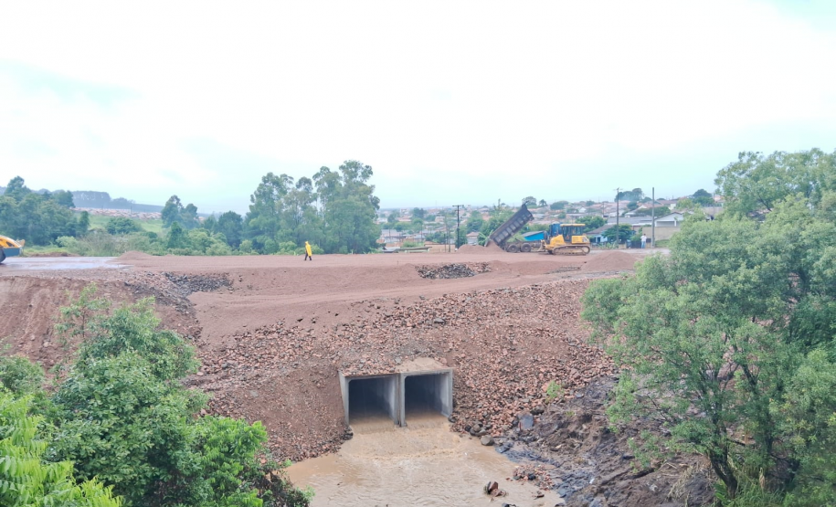 PR-151 em Jaguariaíva, véspera da liberação