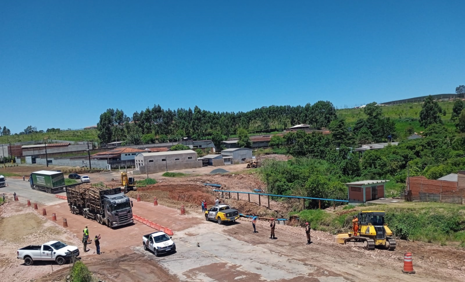 PR-151 em Jaguariaíva, liberada ao tráfego de veículos