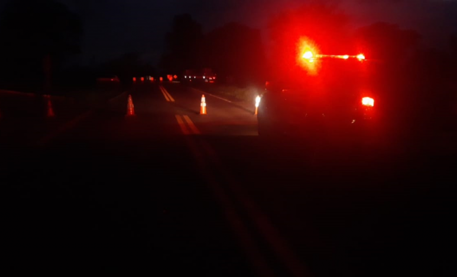Bloqueio da Ponte do Rio Ivaí na PR-323