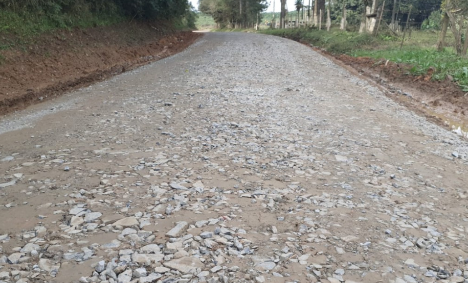 PR-433 na Lapa, foto de arquivo