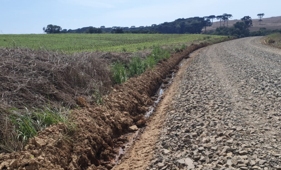 PR-433 na Lapa, foto de arquivo