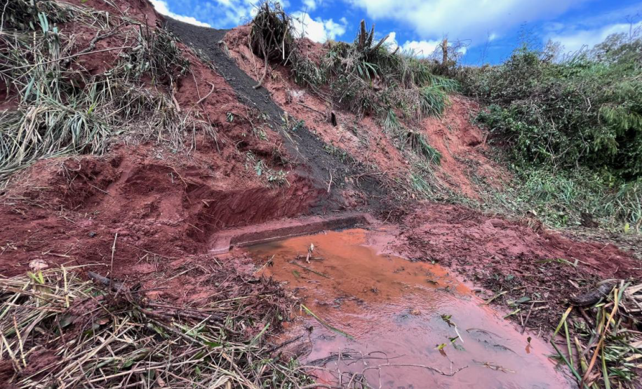 PR-477 Bueiro a jusante