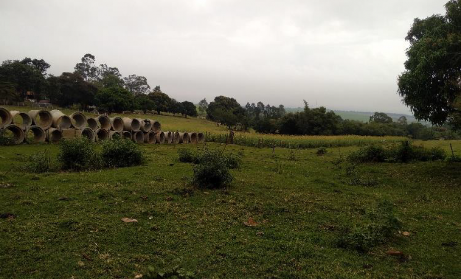 PR-550 terreno onde passará o emissário