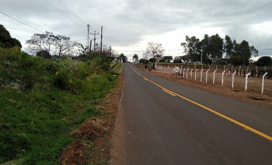 PR-550 trecho que receberá a obra