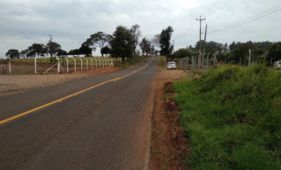 PR-550 trecho que receberá a obra