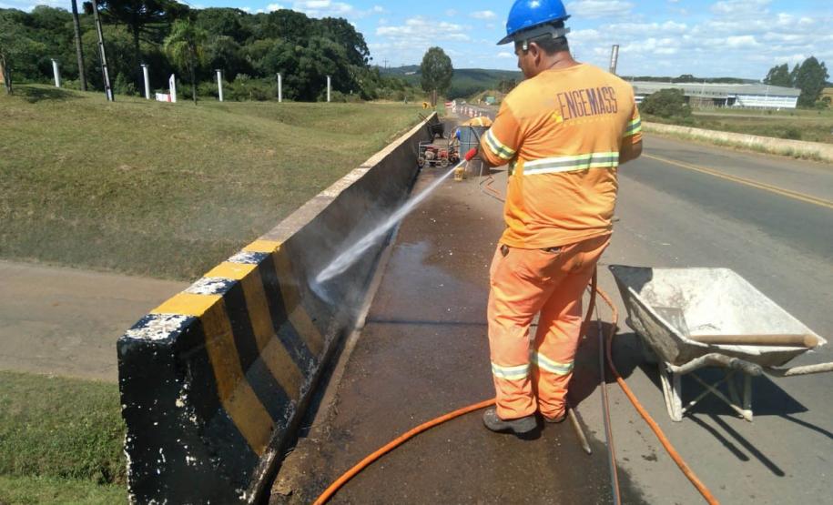 Reforma e manutenção de OAE